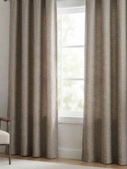 Beige Linen Grommet Drapery
